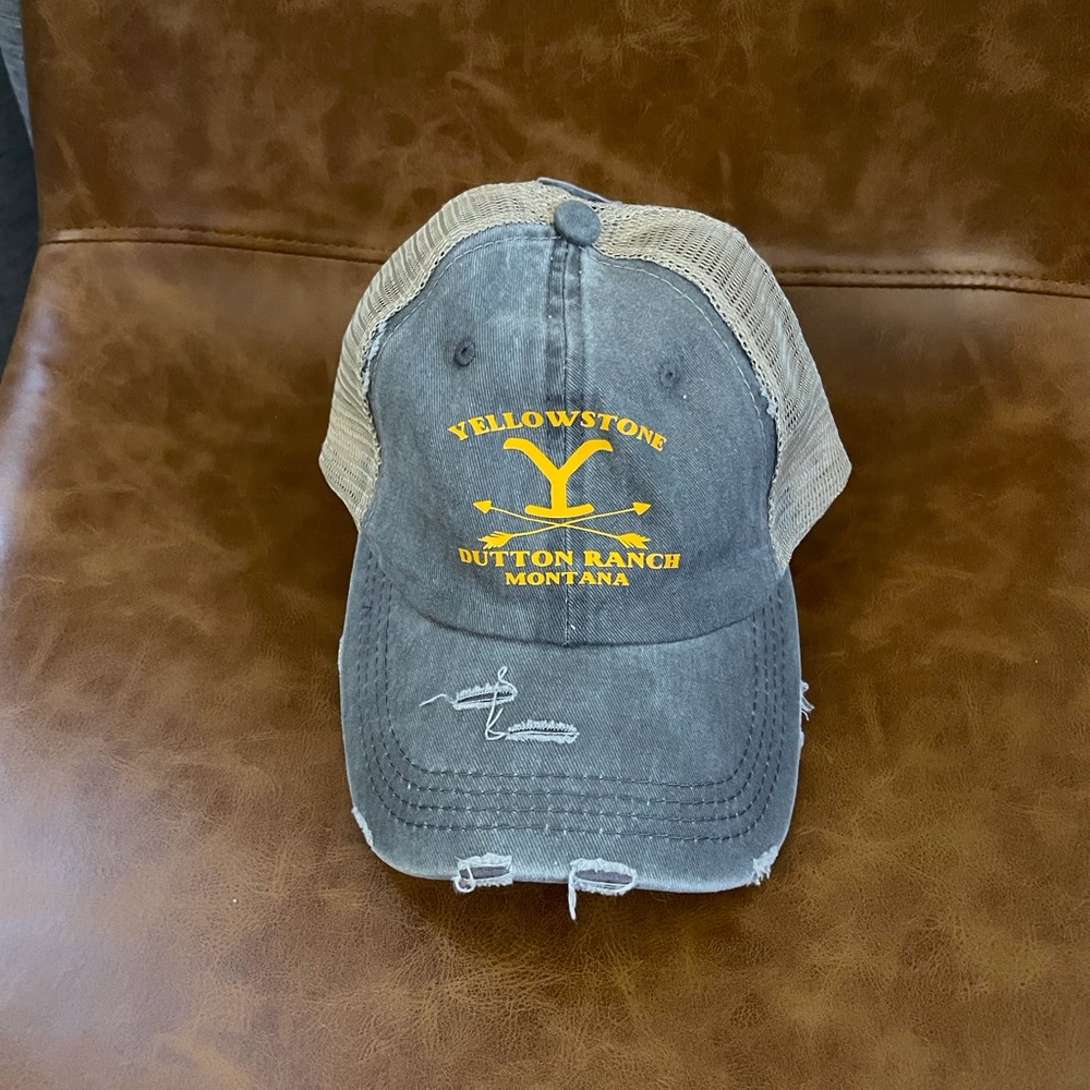 Yellowstone Distressed Baseball Trucker Hat
